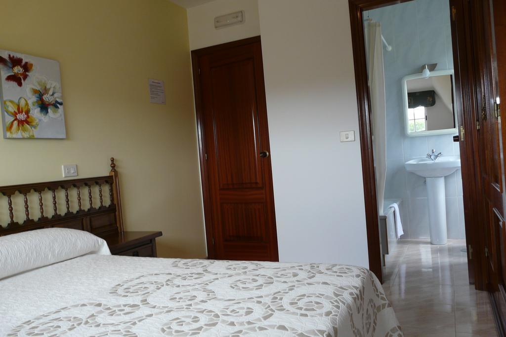 Pension Casa Carmela Playa de la Lanzada Exteriör bild